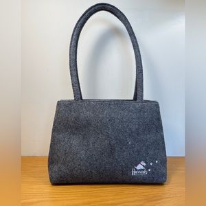 Harrod’s wool shoulder bag purse in NEW PERFECT unused condition.